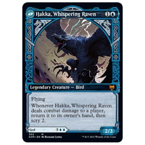 Alrund, God of the Cosmos // Hakka, Whispering Raven (Showcase Frame)