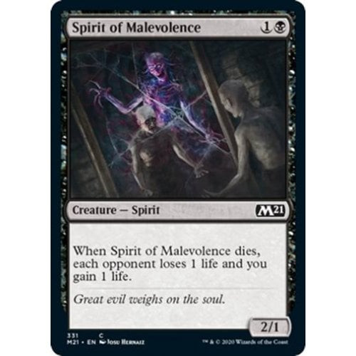 Spirit of Malevolence (Planeswalker Deck Card)