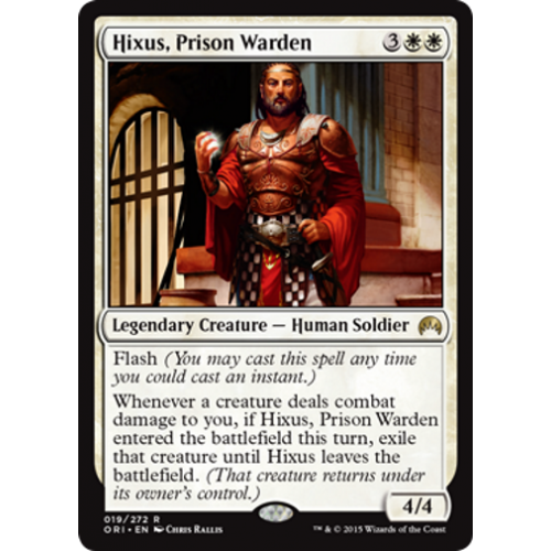 Hixus, Prison Warden