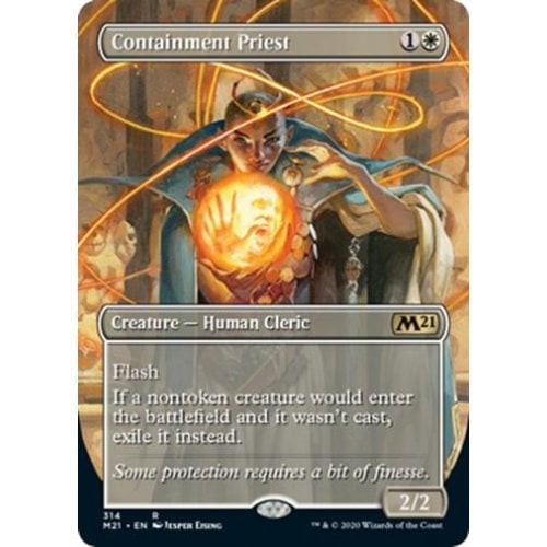 Containment Priest (Extended Art) | Core Set 2021