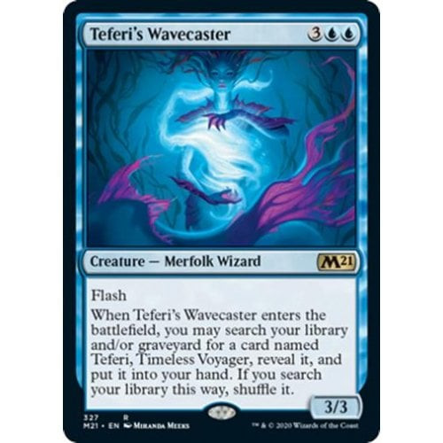 Teferi's Wavecaster (Planeswalker Deck Card)