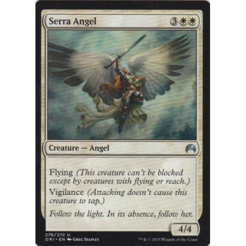 Serra Angel (Starter Deck Card)
