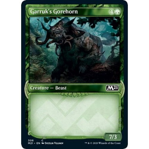 Garruk's Gorehorn (Showcase Frame)