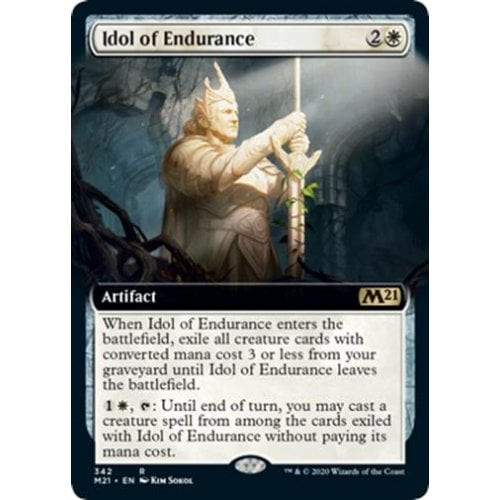 Idol of Endurance (Extended Art) | Core Set 2021