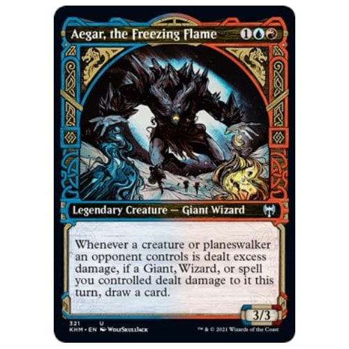 Aegar, the Freezing Flame (Showcase Frame)