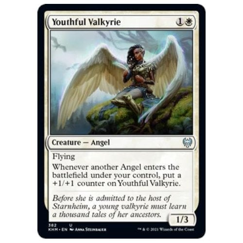 Youthful Valkyrie (Theme Booster Card) | Kaldheim