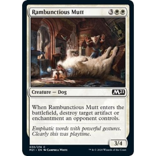 Rambunctious Mutt (foil) | Core Set 2021