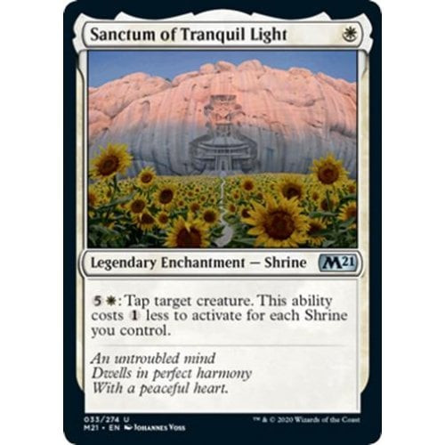 Sanctum of Tranquil Light (foil) | Core Set 2021