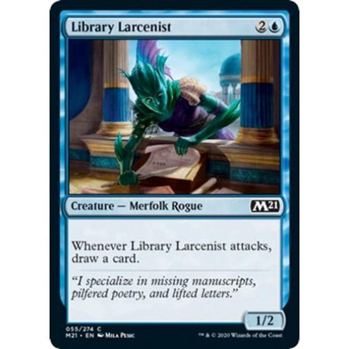 Library Larcenist (foil) | Core Set 2021