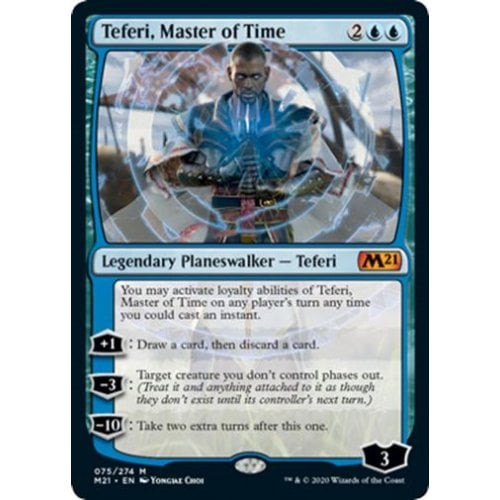 Teferi, Master of Time (foil) | Core Set 2021