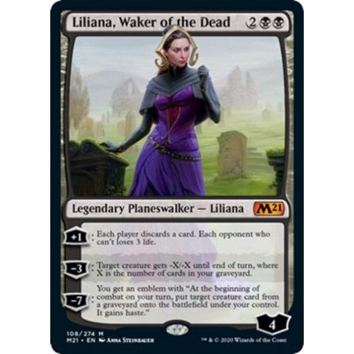 Liliana, Waker of the Dead (foil)