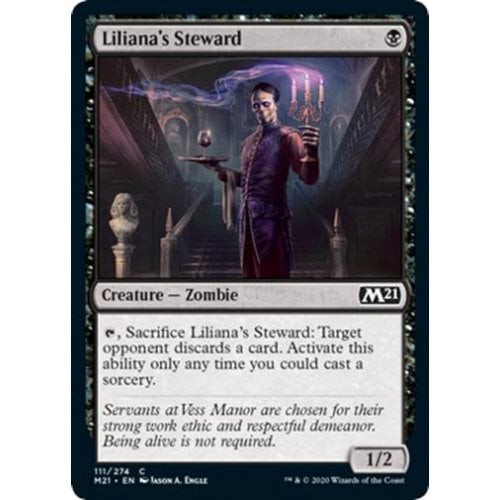 Liliana's Steward (foil) | Core Set 2021