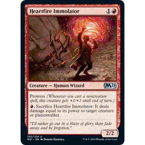 Heartfire Immolator (foil) | Core Set 2021