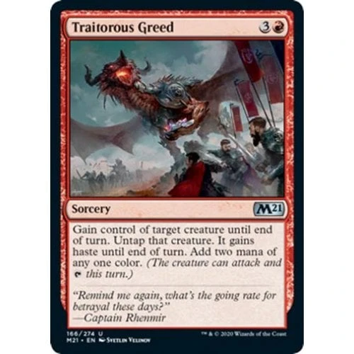 Traitorous Greed (foil)