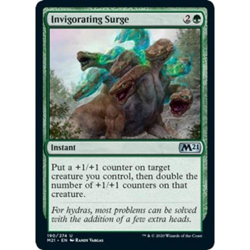 Invigorating Surge (foil) | Core Set 2021