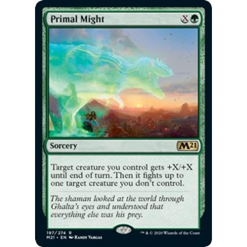 Primal Might (foil) | Core Set 2021