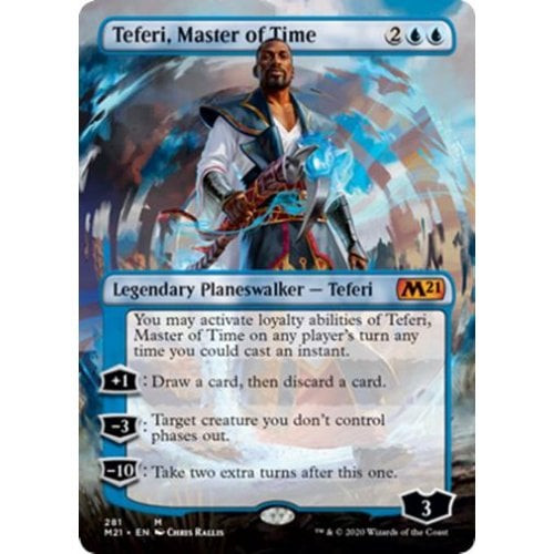 Teferi, Master of Time (Borderless Planeswalker) (foil)