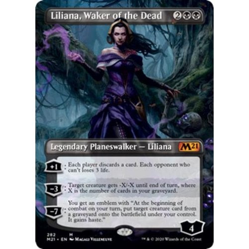 Liliana, Waker of the Dead (Borderless Planeswalker) (foil)