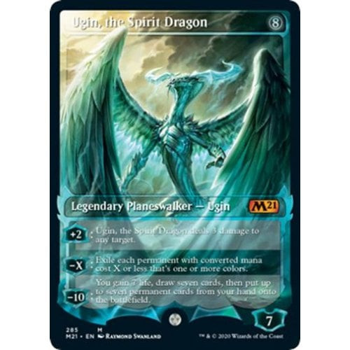 Ugin, the Spirit Dragon (Showcase Frame) (foil)