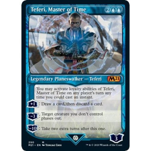 Teferi, Master of Time (Showcase Frame) (#290) (foil)