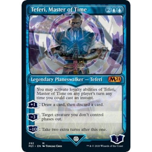 Teferi, Master of Time (Showcase Frame) (#292) (foil)