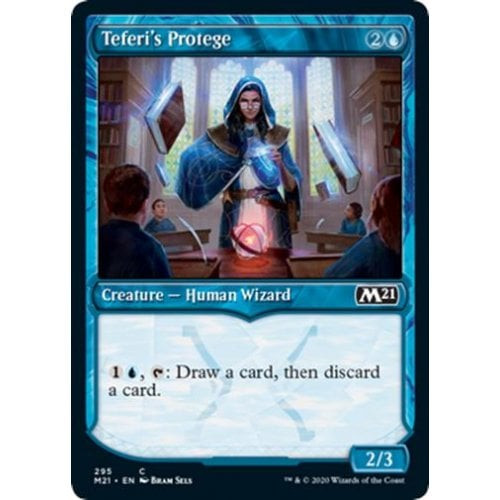 Teferi's Protégé (Showcase Frame) (foil) | Core Set 2021