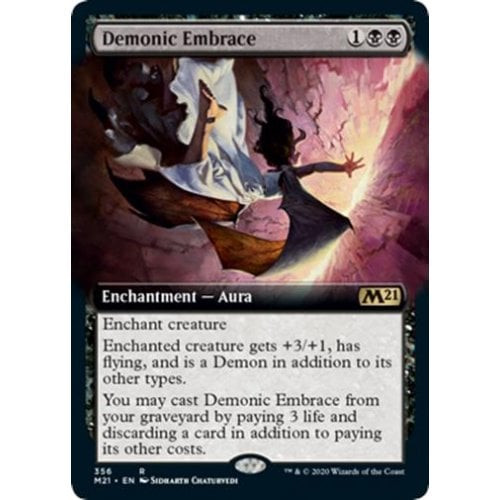 Demonic Embrace (Extended Art) (foil)