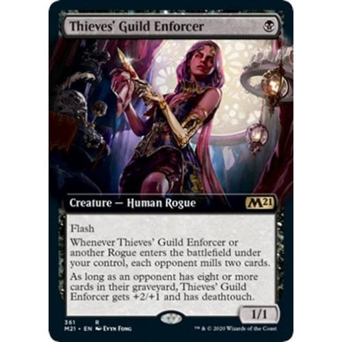 Thieves' Guild Enforcer (Extended Art) (foil)