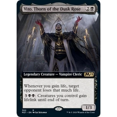 Vito, Thorn of the Dusk Rose (Extended Art) (foil)