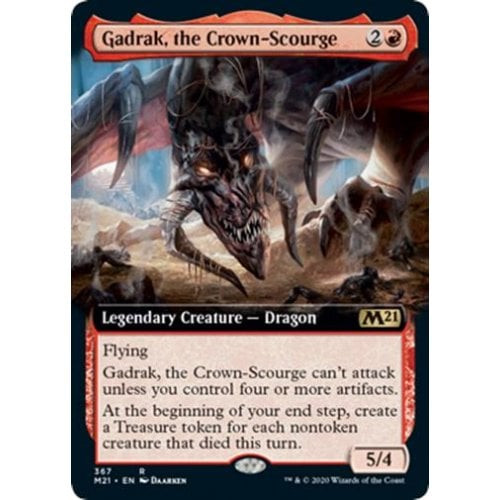 Gadrak, the Crown-Scourge (Extended Art) (foil)