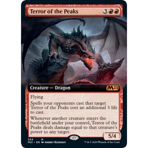 Terror of the Peaks (Extended Art) (foil) | Core Set 2021