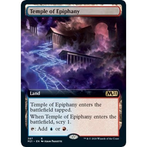 Temple of Epiphany (Extended Art) (foil) | Core Set 2021