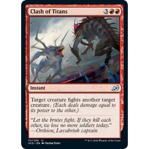 Clash of Titans (foil) | Ikoria: Lair of Behemoths