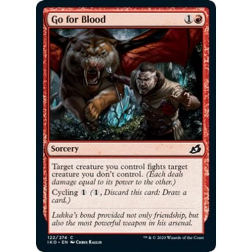 Go for Blood (foil) | Ikoria: Lair of Behemoths