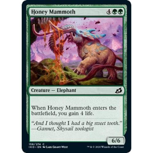 Honey Mammoth (foil) | Ikoria: Lair of Behemoths