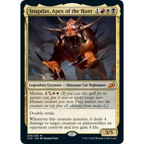 Snapdax, Apex of the Hunt (foil) | Ikoria: Lair of Behemoths