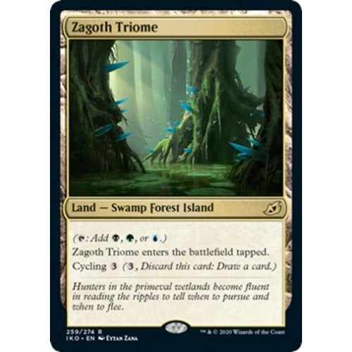 Zagoth Triome (foil) | Ikoria: Lair of Behemoths