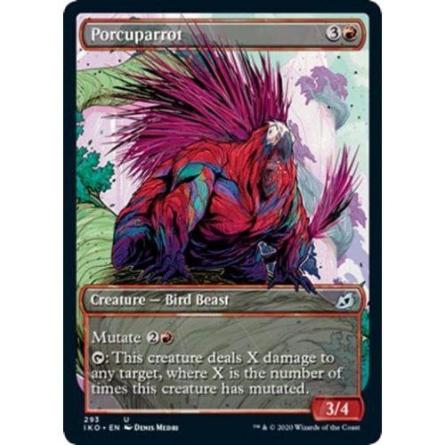 Porcuparrot (Showcase Frame) (foil)
