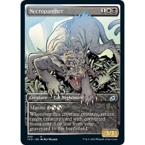 Necropanther (Showcase Frame) (foil)