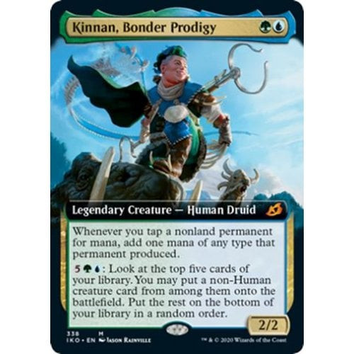 Kinnan, Bonder Prodigy (Extended Art) (foil)