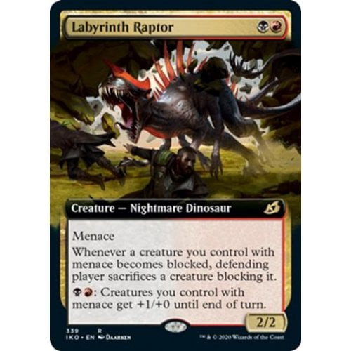 Labyrinth Raptor (Extended Art) (foil)
