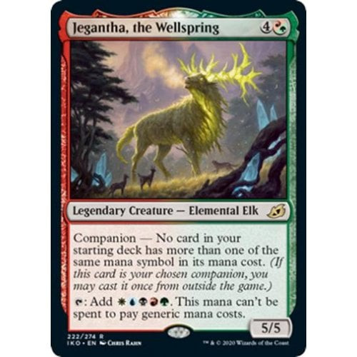 Jegantha, the Wellspring (Extended Art) (foil)