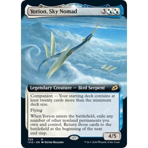 Yorion, Sky Nomad (Extended Art) (foil) | Ikoria: Lair of Behemoths