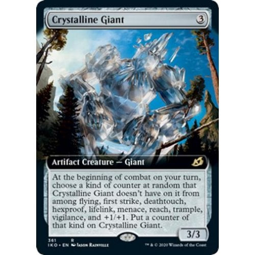 Crystalline Giant (Extended Art) (foil) | Ikoria: Lair of Behemoths