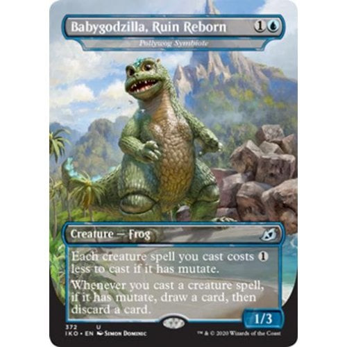 Pollywog Symbiote [Babygodzilla, Ruin Reborn] (Monster Series) (foil)
