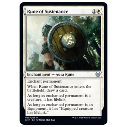 Rune of Sustenance (foil)