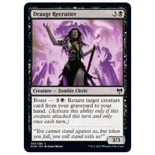 Draugr Recruiter (foil) | Kaldheim