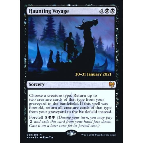 Haunting Voyage (Kaldheim Prerelease foil)
