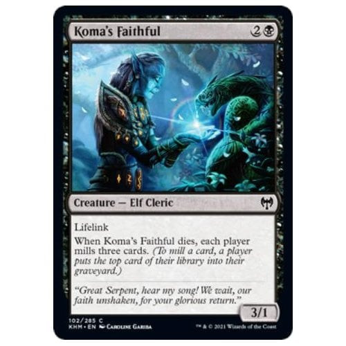 Koma's Faithful (foil) | Kaldheim