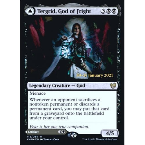Tergrid, God of Fright // Tergrid's Lantern (Kaldheim Prerelease foil) | Kaldheim
